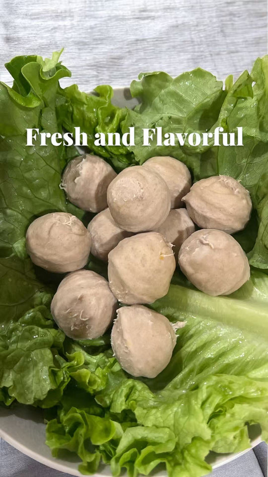 Beef Balls/新鲜潮式手打牛肉丸-特级(400g)