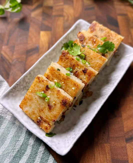 足料蘿蔔糕Turnip Cake (Chinese Lo Bak Go)
