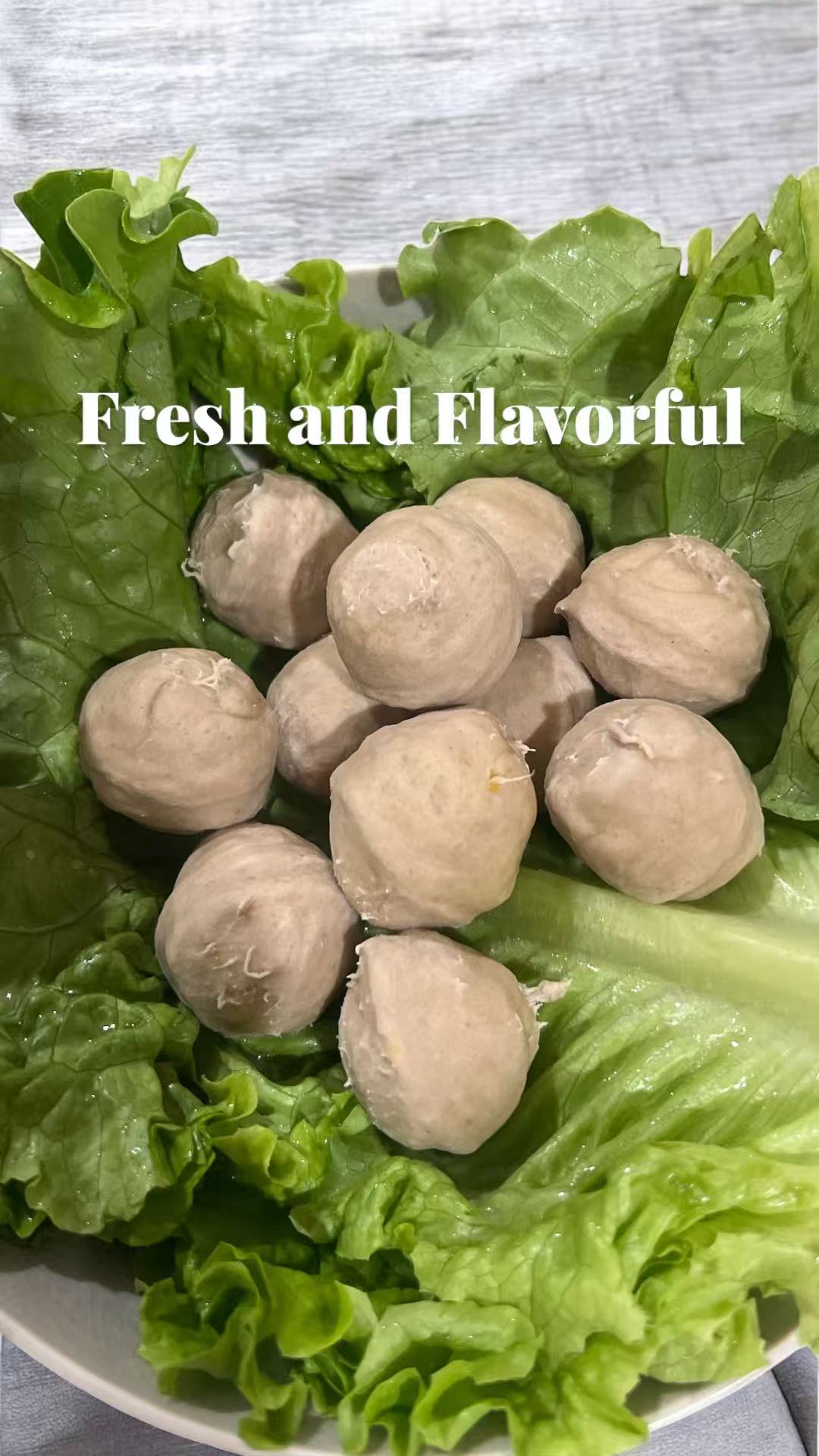 Beef Balls/新鲜潮式手打牛肉丸-特级（400g）